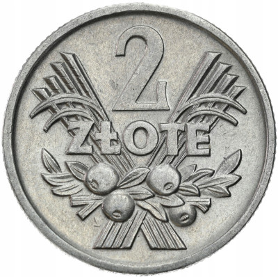 PRL. 2 złote 1973 Jagody – PIĘKNE