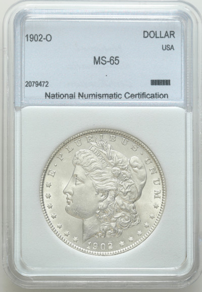 USA 1 dolar 1902 ''O'' New Orleans - NNC MS65 - SREBRO