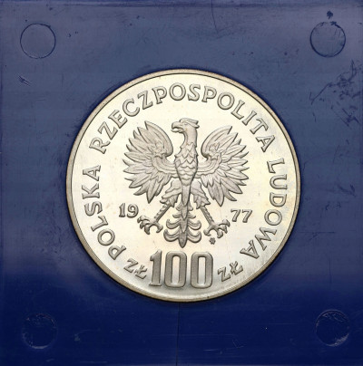 100 złotych 1977 Władysław Reymont – SREBRO