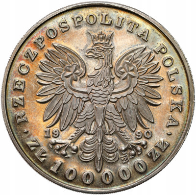 100.000 złotych 1990 Piłsudski - Mały Tryptyk