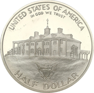 USA. 1/2 dolara 1982 George Washington – SREBRO