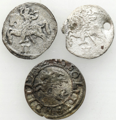 Dwudenar 1570, Wilno x 2 i Szeląg 1652, Wilno