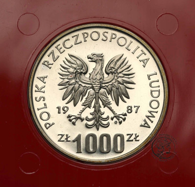 PRÓBA Srebro 1.000 złotych 1987 Wratislavia