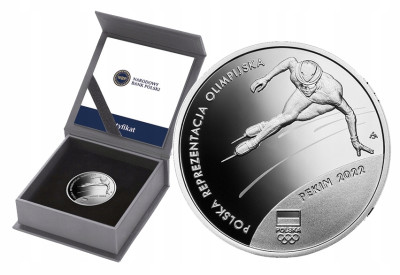 10 złotych 2022 - Polska Reprezentacja Olimpijska Pekin