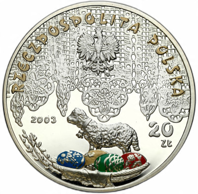20 złotych 2003, Śmigus Dyngus – SREBRO