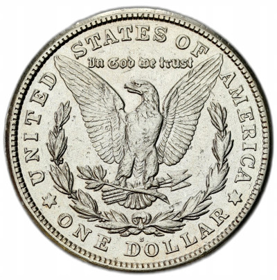 USA. 1 dolar 1921 S, San Francisco – SREBRO