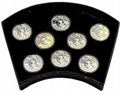 Kolekcja Dinosauria 8 medali 2008-2009 - SREBRO