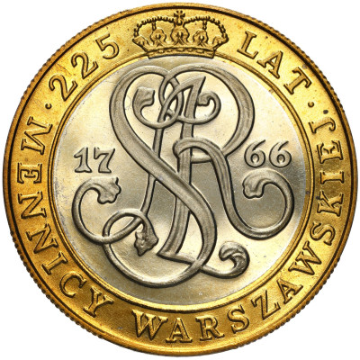 20.000 złotych 1991, 225 lat Mennicy – PIĘKNE