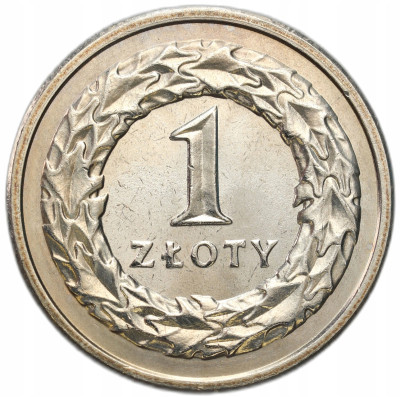 1 złoty 1991 – MENNICZE