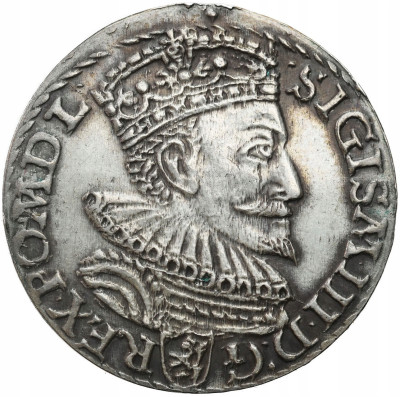 Zygmunt III Waza. Trojak (3 grosze) 1594, Malbork