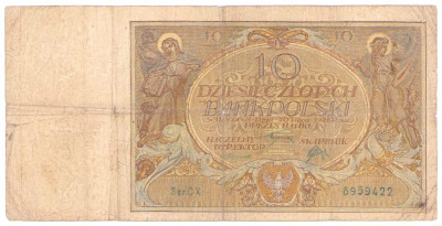 10 złotych 1926 seria C - RZADKIE