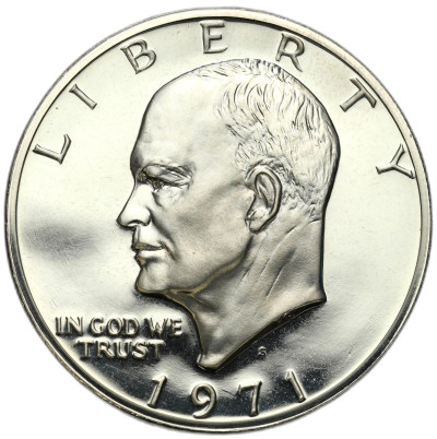 USA. 1 dolar 1971 S Eisenhower – SREBRO