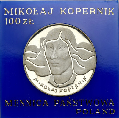100 złotych 1973 Kopernik – SREBRO