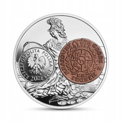 20 złotych 2024 – Grosz Stanisława Augusta – SREBRO