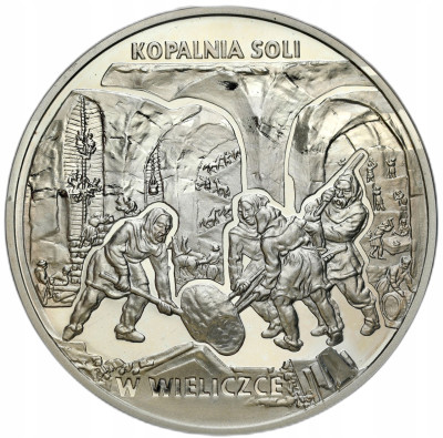 20 złotych 2001 Wieliczka kopalnia soli – SREBRO