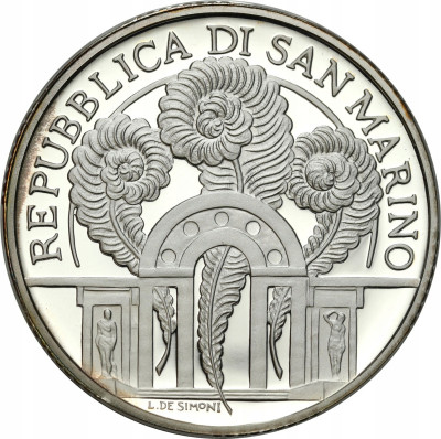 Włochy. San Marino. 10 euro 2008 Andrea Palladio