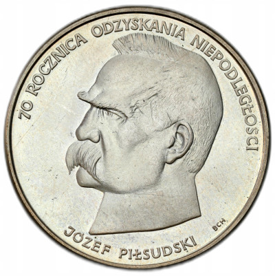 50.000 złotych 1988 Józef Piłsudski – PIĘKNE