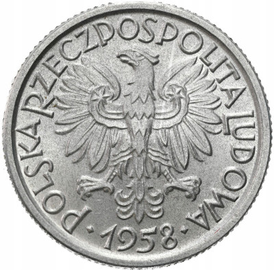 PRL. 2 złote 1958 Jagody – WSPANIAŁE I RZADKIE