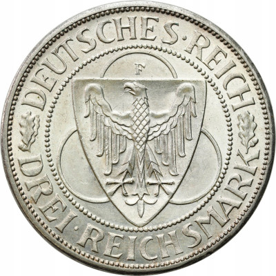 Niemcy, Weimar. 3 marki 1930 F, Stuttgart