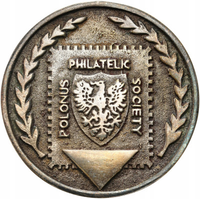 USA. Medal. Polonus Philatelic Society - JEDNOSTRONNY