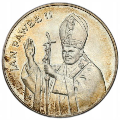 PRL. 10.000 złotych 1987 Jan Paweł II – SREBRO