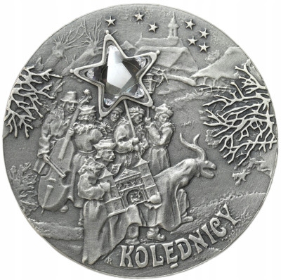 20 złotych 2001 Kolędnicy – SREBRO