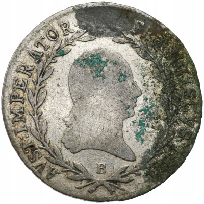 Austria. 10 krajcarów 1815 B, Kremnica
