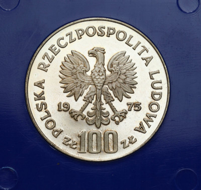 100 złotych 1975 Helena Modrzejewska – SREBRO