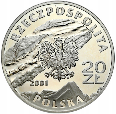 20 złotych 2001 Wieliczka kopalnia soli – SREBRO