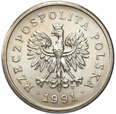1 złoty 1991 – MENNICZE