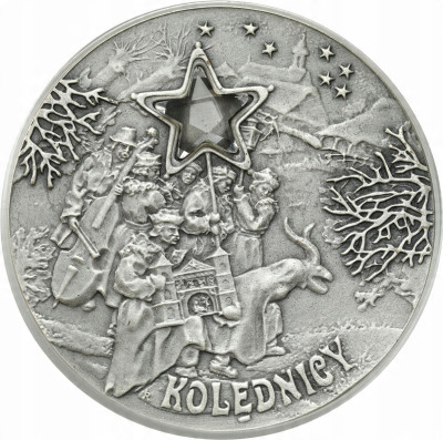 20 złotych 2001 Kolędnicy CYRKONIA – SREBRO