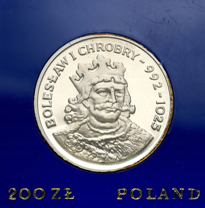 200 złotych 1980 Bolesław Chrobry – SREBRO
