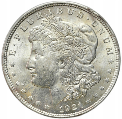 USA. 1 dolar 1921, Filadelfia – SREBRO