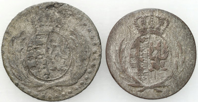 Księstwo Warszawskie. 5-10 groszy 1811-1812 IB, Warszawa – 2 szt