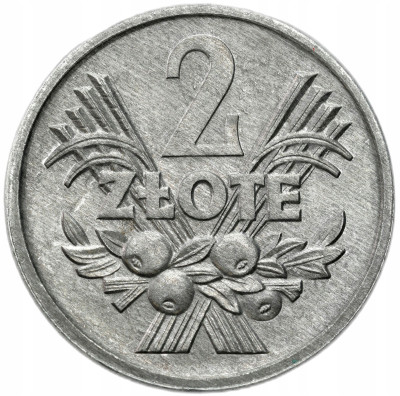 PRL. 2 złote 1972 Jagody – PIĘKNE