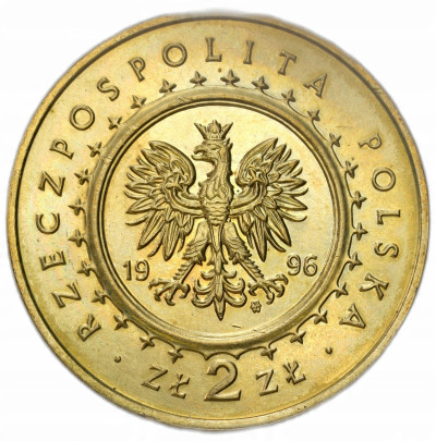2 złote 1996 Zamek w Lidzbarku Warmińskim – RZADSZE