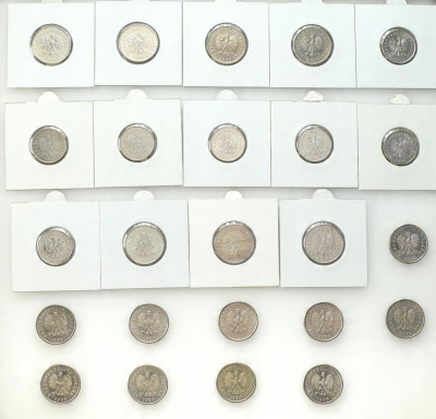 III RP. Od 50 groszy do 1 złotego 1992-2012 – 24 sztuki