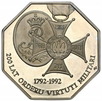 50.000 złotych 1992 Virtutti Militari