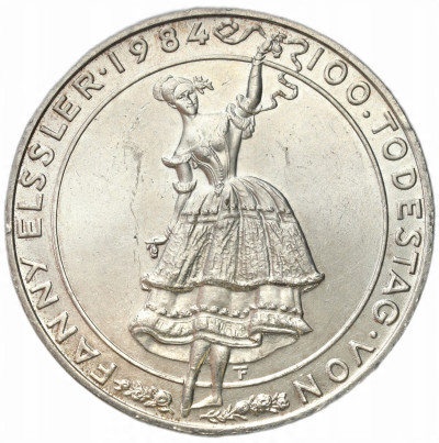 Austria. 500 szylingów 1984 Fanny Elssler – SREBRO