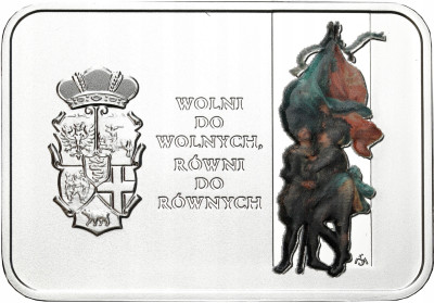 20 złotych 2019 - 450 Rocznica Unii Lubelskiej – SREBRO