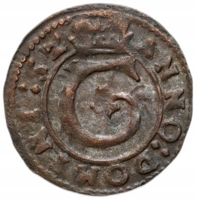 Księstwo Cieszyńskie. Elżbieta Lukrecja (1625–1653). Obol 1652, Cieszyn