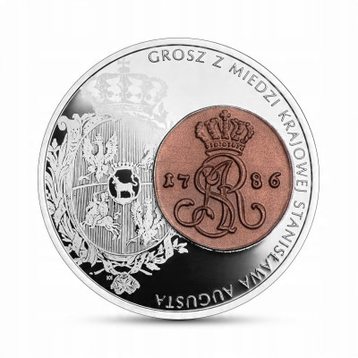 20 złotych 2024 – Grosz Stanisława Augusta – SREBRO