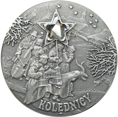 20 złotych 2001, Kolędnicy – SREBRO