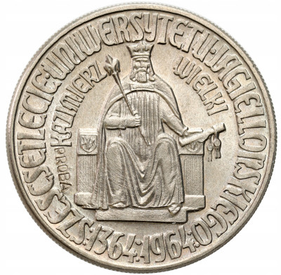 PRÓBA MN 10 złotych 1964 Kazimierz Wielki st1 | archiwum.niemczyk.pl