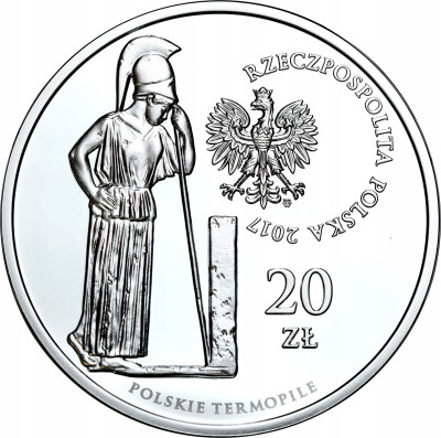 20 złotych 2017 Polskie Termopile: Zadwórze - SREBRO