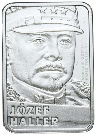 10 złotych 2016 Józef Haller - SREBRO
