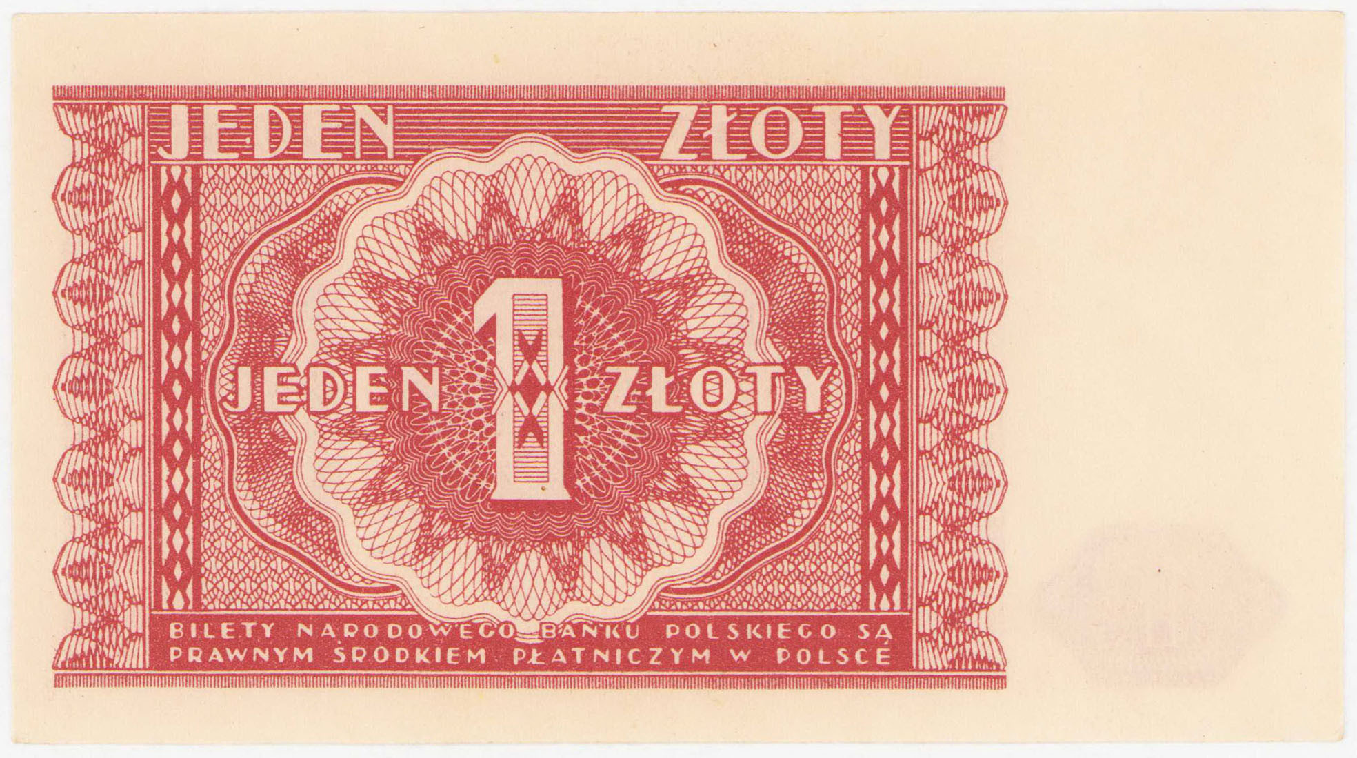1 złoty 1946 – PIĘKNY