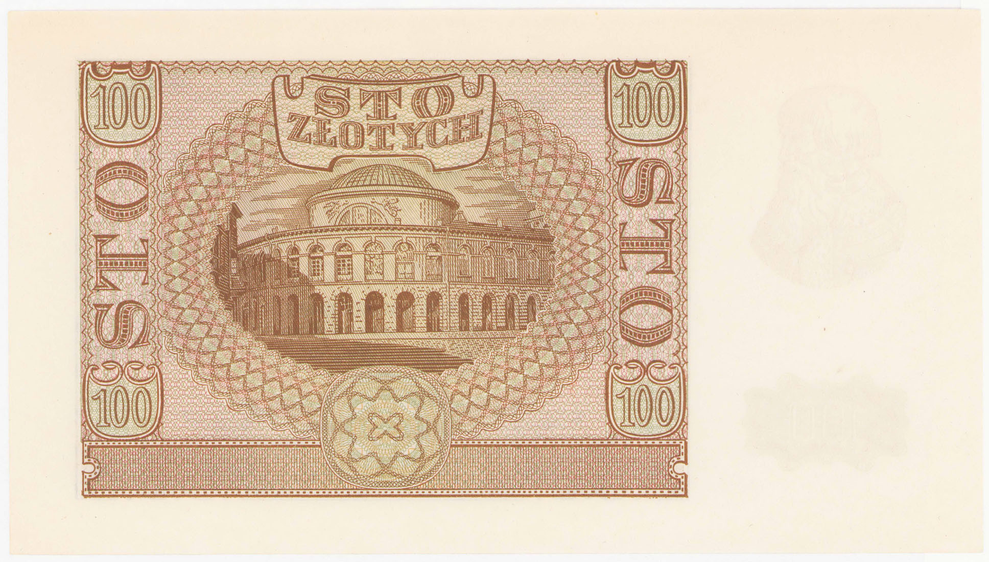 100 złotych 1940 seria A