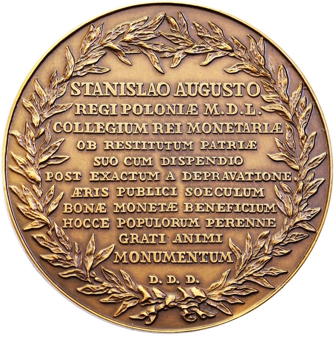 Polska. Medal 200 lat Mennicy 1966 brąz
