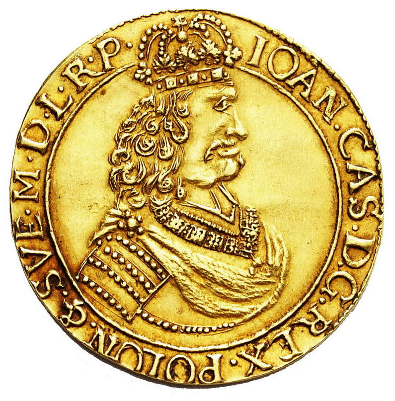 Jan II Kazimierz. Donatywa wagi 3 dukatów 1659, Toruń